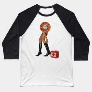 Pizza Legs Baseball T-Shirt